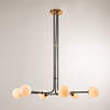 Warren Glass Globe Chandelier