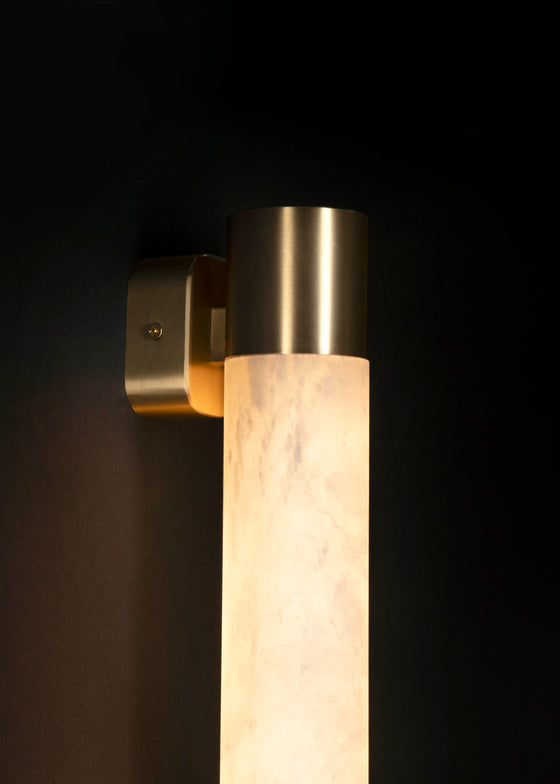 Levi Alabaster Wall Sconce