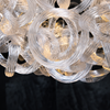 Loren Clear Rope Glass Chandelier