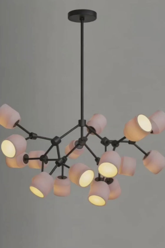 Maison Ceramic Cluster Chandelier
