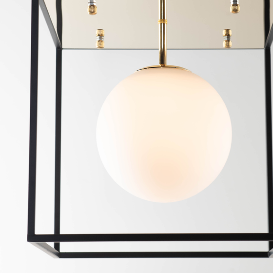 Allister Geometric Globe Ceiling Light