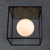 Allister Geometric Globe Ceiling Light