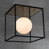 Allister Geometric Globe Ceiling Light