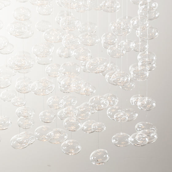 Bella Glass Bubbles Chandelier