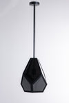 Drake Geometric Black Pendant