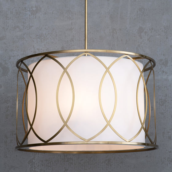 Lucia Fabric Shade Pendant