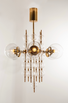  Madison Murano Glass Chandelier