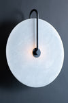 Rylan Alabaster Moon Wall Sconce