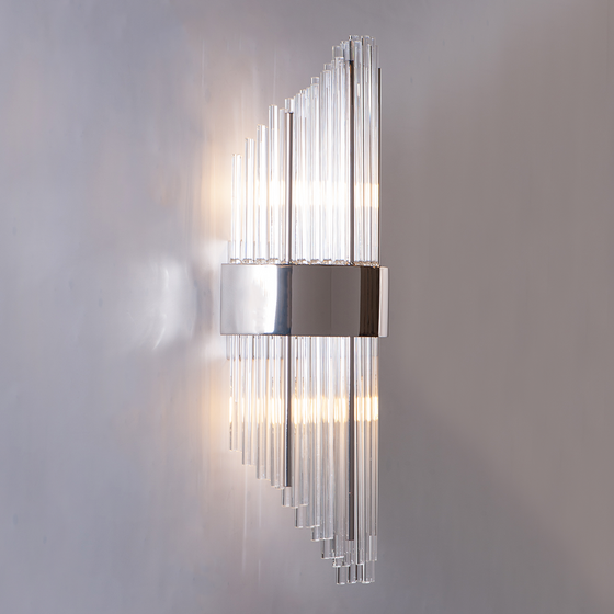 Sana Glass Tube Sconce