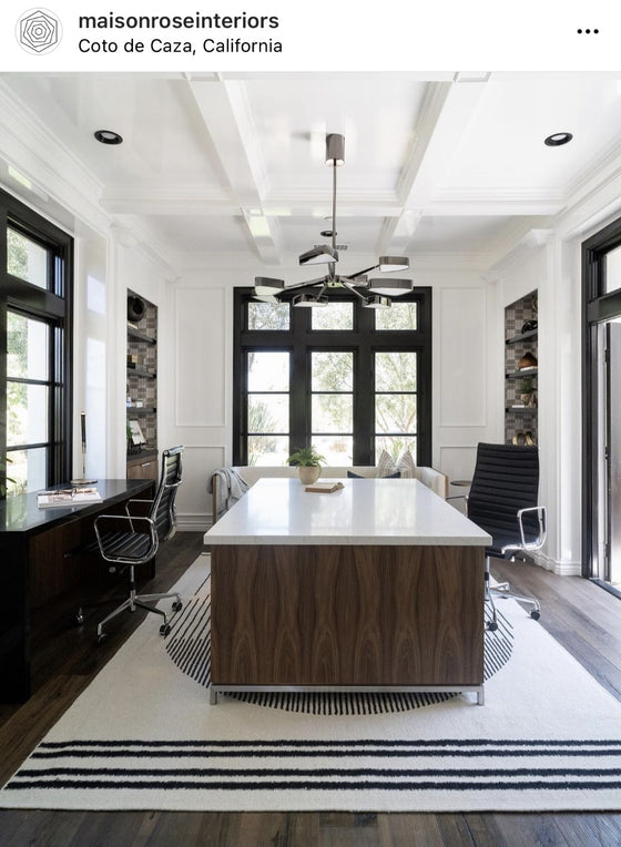 Ursa Black Chrome Contemporary Retro Chandelier