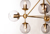 Bordeaux Mobile Glass Globe Chandelier