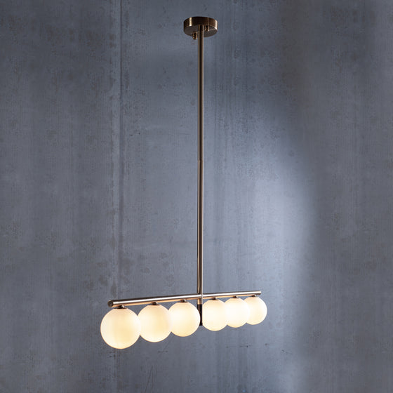 Dominic Linear Globe Chandelier