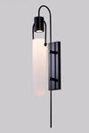 Knox Matte Black Modern Sconce