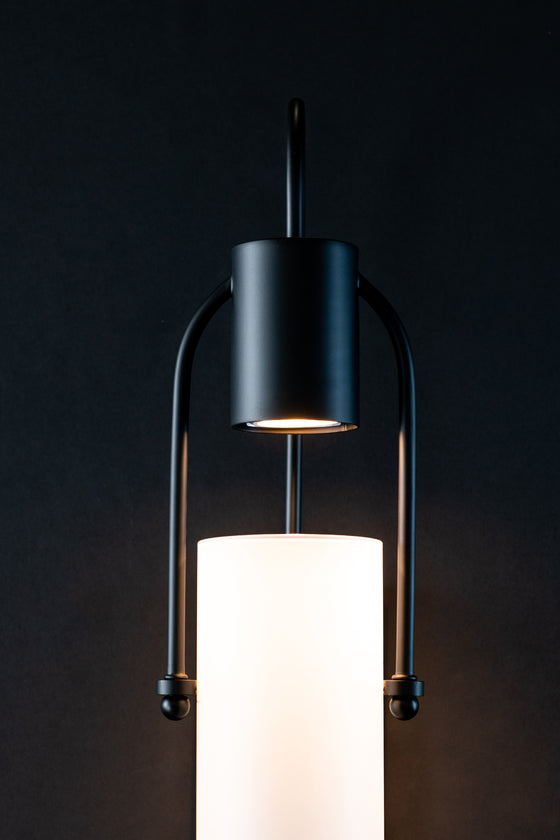 Knox Matte Black Modern Sconce