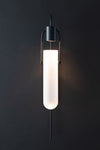 Knox Matte Black Modern Sconce