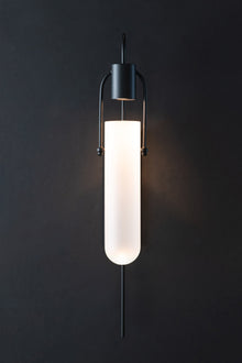  Knox Matte Black Modern Sconce