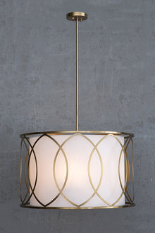  Lucia Fabric Shade Pendant