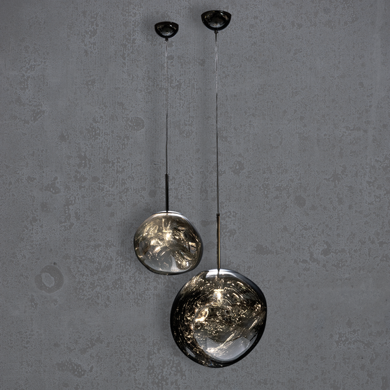 Melrose Metallic Bubble Pendant Light